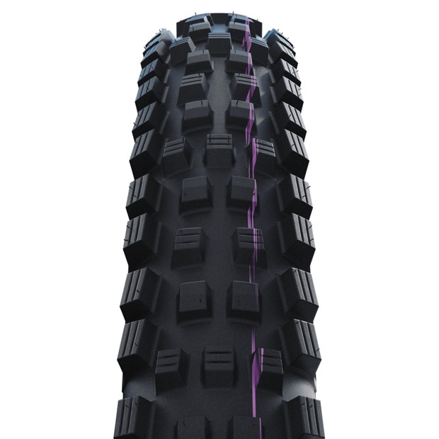 Schwalbe Magic Mary Tire - 29 x 2.50, Tubeless, Folding, Black, Evolution Line, Gravity Pro, Addix Ultra Soft, Radial, front view