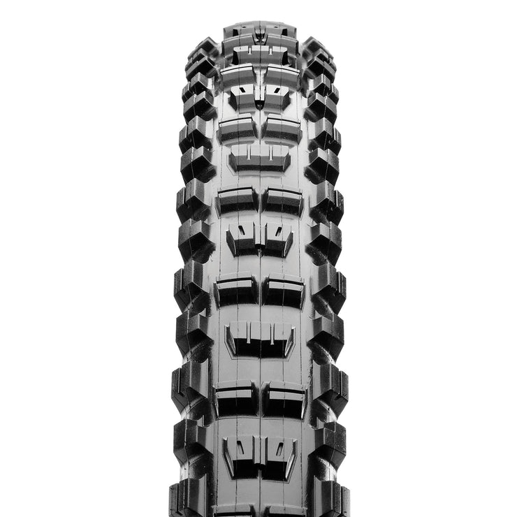Maxxis Minion DHR II 27.5x2.40WT 3C MaxxGrip TR DH Mountain Bike Tire, tread view.