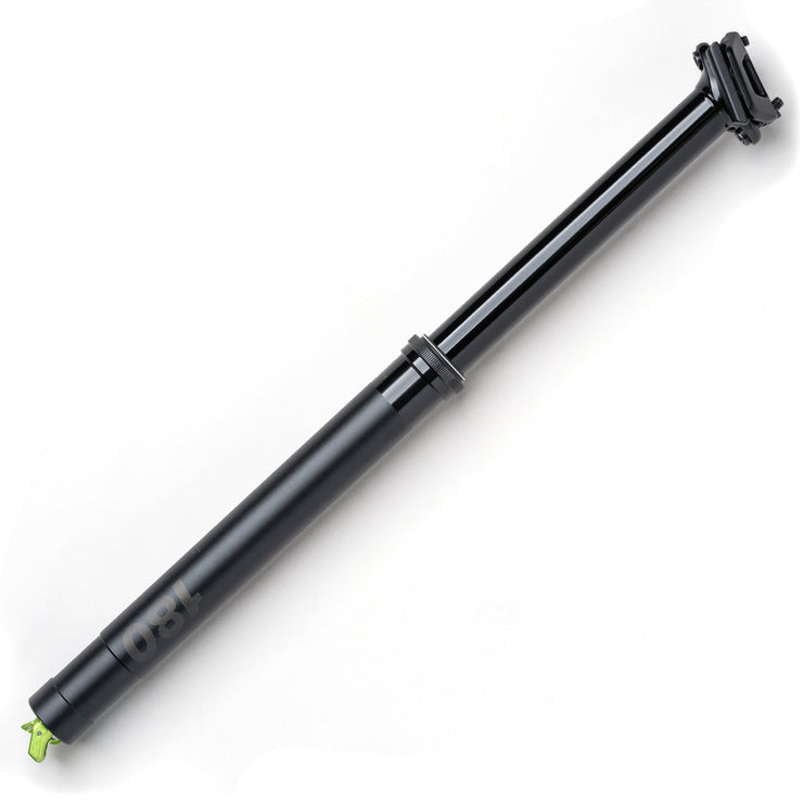 OneUp Dropper Post - V3, 150mm, fully extended view.