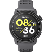 COROS PACE 3 GPS Sport Watch Black/Silicone, face view.