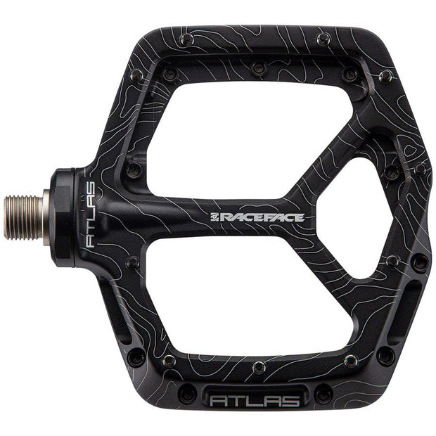 RaceFace Atlas Platform Pedal, Black, Top View