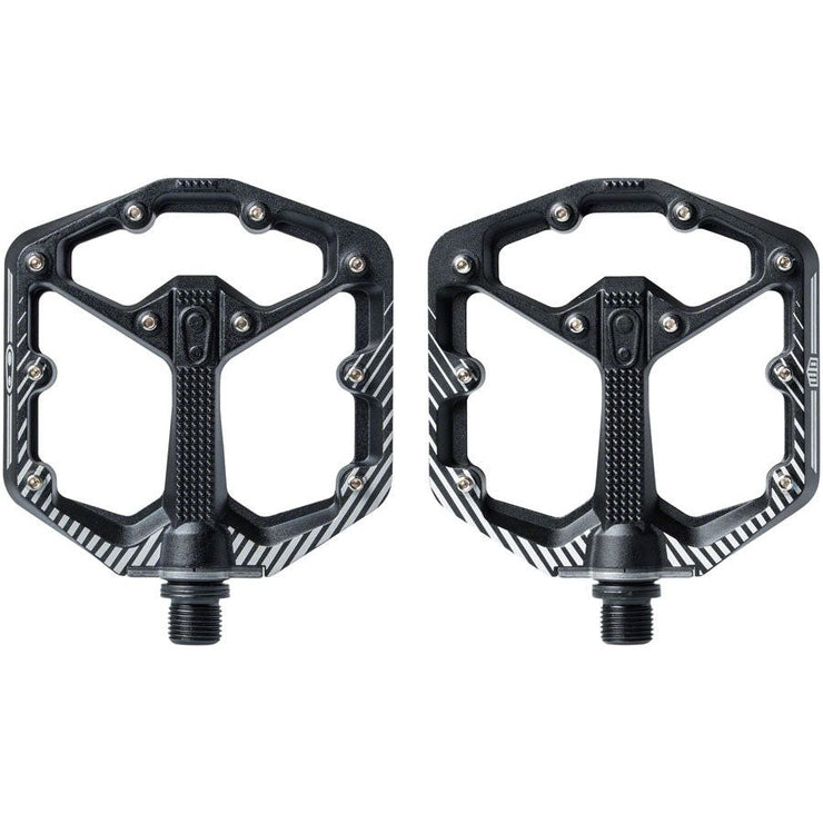 Crankbrothers Stamp 7 Danny MacAskill Edition Aluminum Platform Pedals - Black, Small, full view.