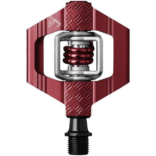 Crankbrothers Candy 3 Clipless Pedals - Dark Red, full view.