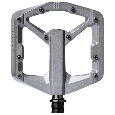 Crankbrothers Stamp 2 Magnesium Platform Pedals - Gray, Small, full view.