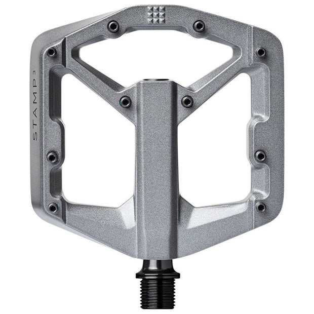 Crankbrothers Stamp 2 Magnesium Platform Pedals - Gray, Small, full view.