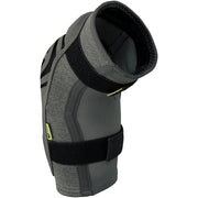 iXS Carve Evo+ Elbow Pads, grey, back view.