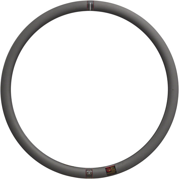 Reserve Wheels Reserve 37 Rim - 700c Disc Carbon 24H, front view