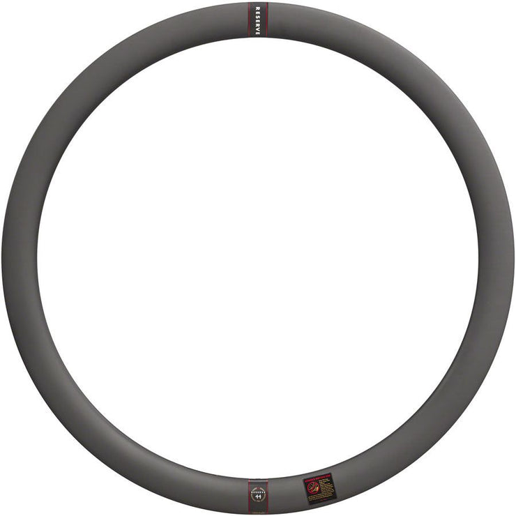 Reserve Wheels Reserve 44 Rim - 700c Disc Carbon 24H, front view