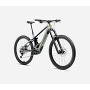 2025 Orbea Wild H10, spaceship green, fork view.