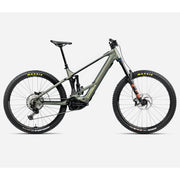 2025 Orbea Wild H10, spaceship green, full view.