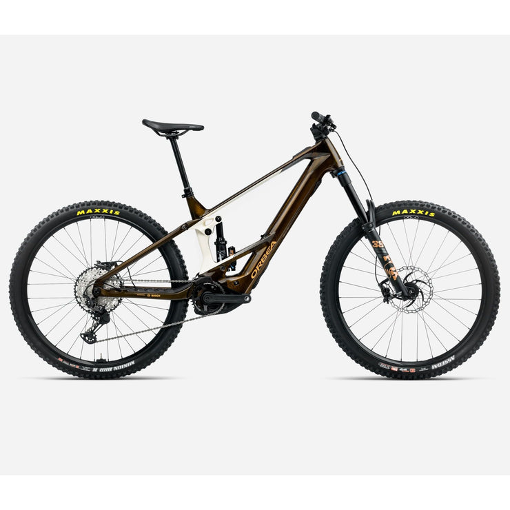 2025 ORBEA WILD M10, Caramel Carbon View, Full View 