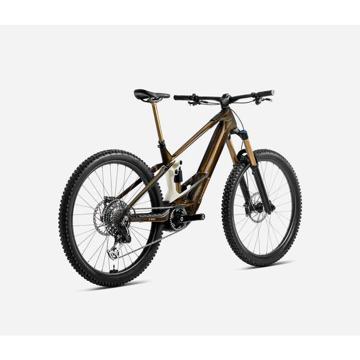 2025 ORBEA WILD M10, Caramel Carbon View, rear wheel view