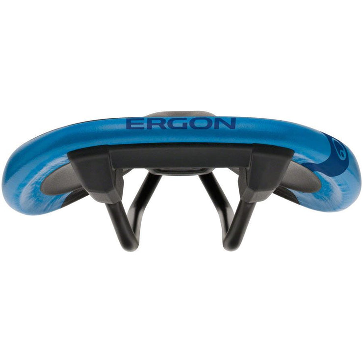 Ergon SM Pro Saddle - Midsummer Blue Mens Medium/Large, rear view