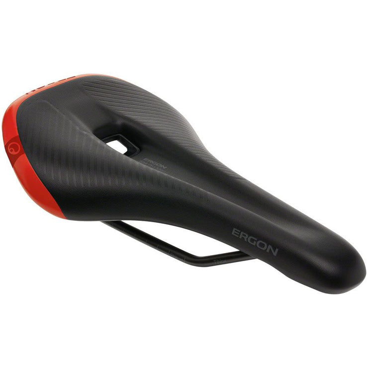 Ergon SM Pro Saddle - Risky Red Mens Small/Medium, Full view