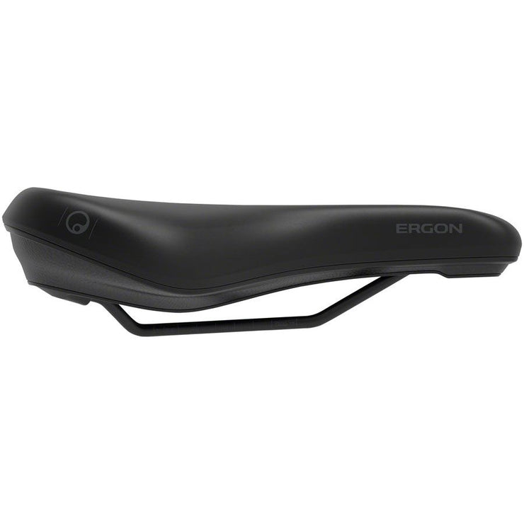 Ergon SC Core Prime Saddle - Black/Gray Mens Small/Medium, side view