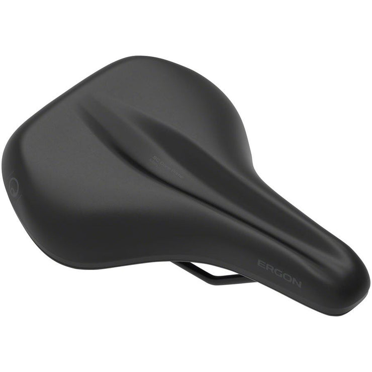 Ergon SC Core Prime Saddle - Black/Gray Mens Small/Medium, full view