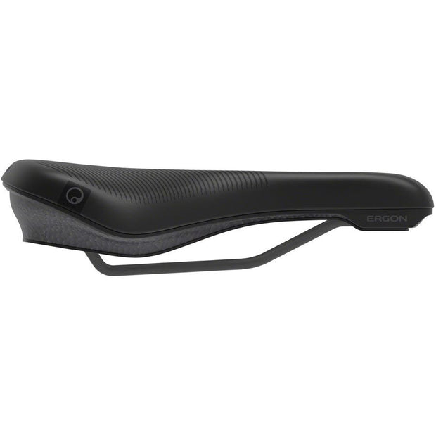 Ergon ST Core Evo Mens Saddle - SM/MD Black/Gray, side view