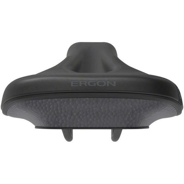 Ergon ST Core Evo Mens Saddle - SM/MD Black/Gray, rear view