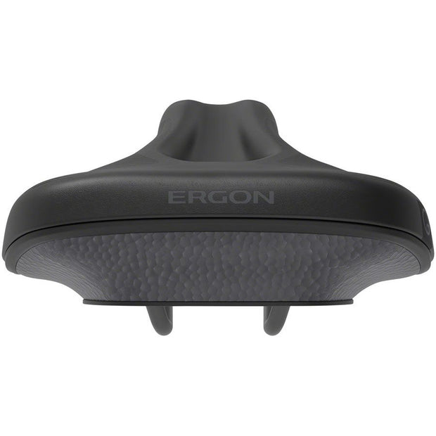 Ergon ST Core Evo Womens Saddle - SM/MD Black/Gray, rear view