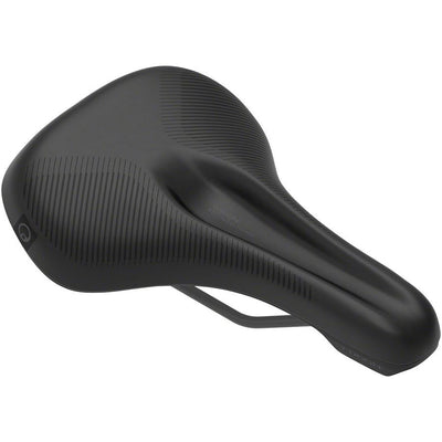 Ergon ST Core Evo Womens Saddle - SM/MD Black/Gray Full View
