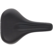 Ergon ST Gel Saddle - Chromoly Black Womens Small/Medium, Top View