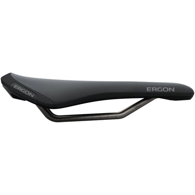 Ergon SMS Sport Saddle - TiNox XP Black Mens Medium/Large, Side View