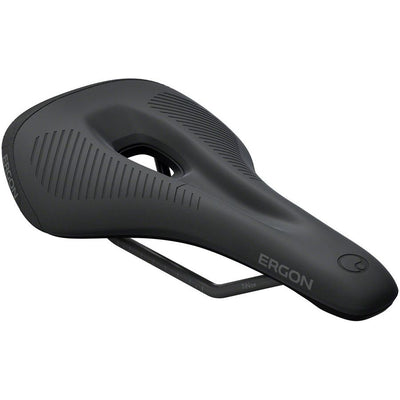 Ergon SMS Comp Saddle - TiNox SL Black Mens Small/Medium, Full View