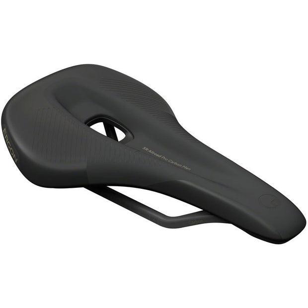 Ergon SR Allroad Pro Carbon Saddle - Carbon Black Mens Small/Medium, Full View