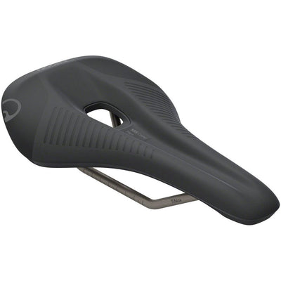 Ergon SRS Comp Saddle - TiNox XP Black Mens Small/Medium, Full View