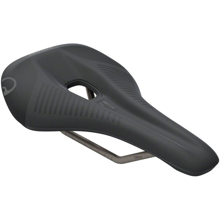 Ergon SRS Comp Saddle - TiNox XP Black Mens Small/Medium, Full View