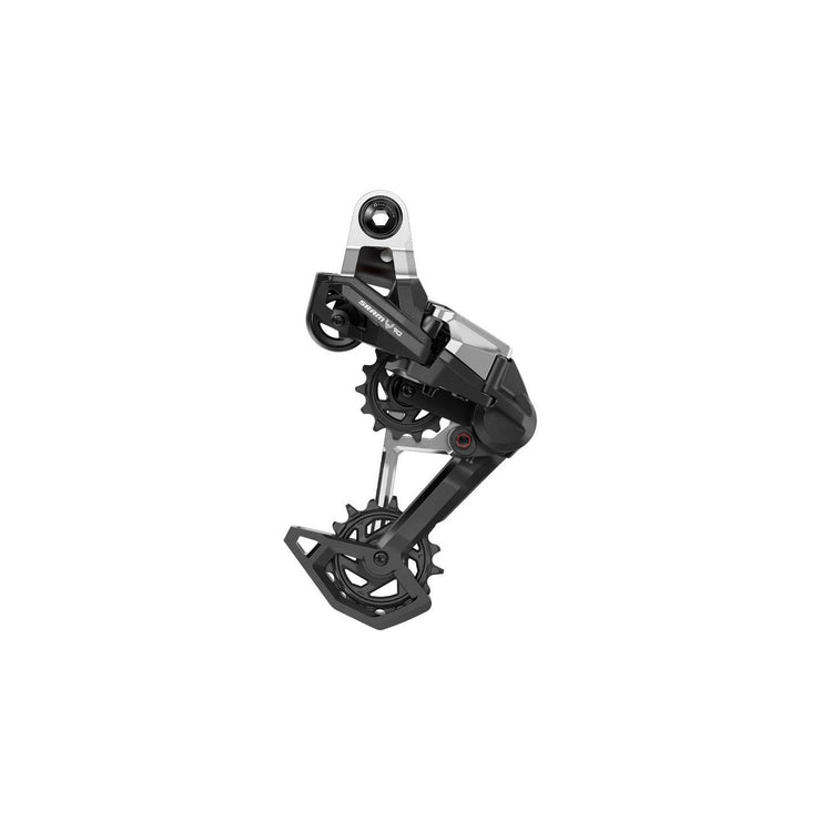 SRAM Eagle 90 T-Type Rear Derailleur - 12-Speed Long Cage 52t Max Full Mount Aluminum Cage BLK/Silver, Full View
