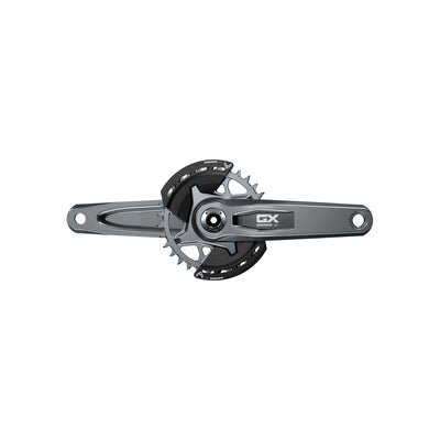 SRAM GX Eagle T-Type Wide Crankset - 165mm 12-Speed 32t Chainring Direct Mount 2-Guards DUB Spindle Interface Dark Polar, full view