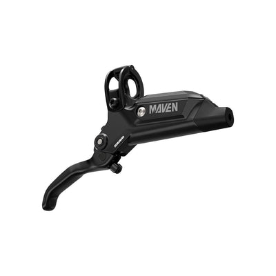 SRAM Maven Base Disc Brake Lever - Rear Front 2000mm Hose Post Mount 4-Piston Aluminum Lever SS Hardware Diffusion BLK A1, Full View