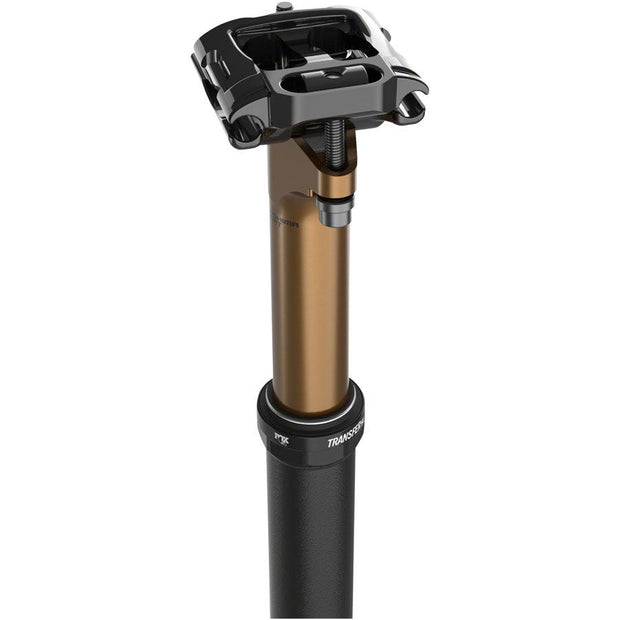 Fox Transfer SL Factory Dropper Seatpost - 27.2, 50mm, Kashima, close up view.