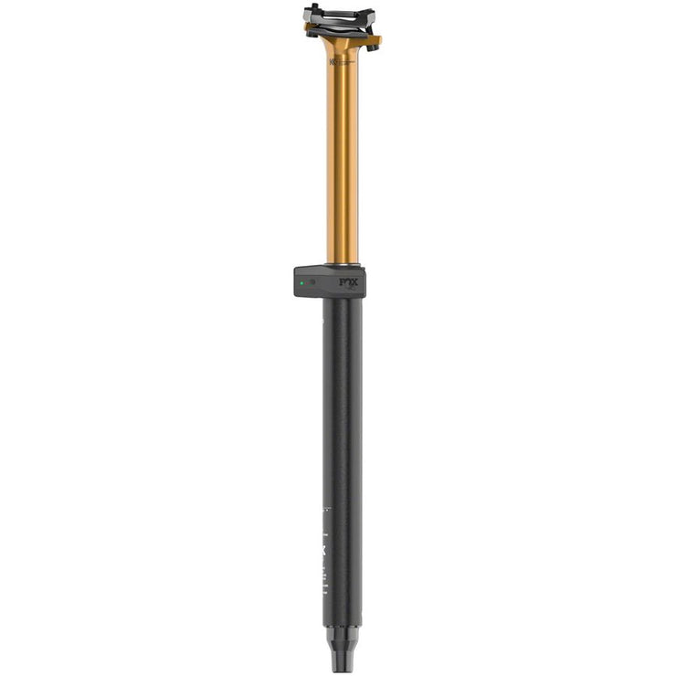 Fox Transfer Factory Neo Wireless Dropper Seatpost, Kashima, side view.