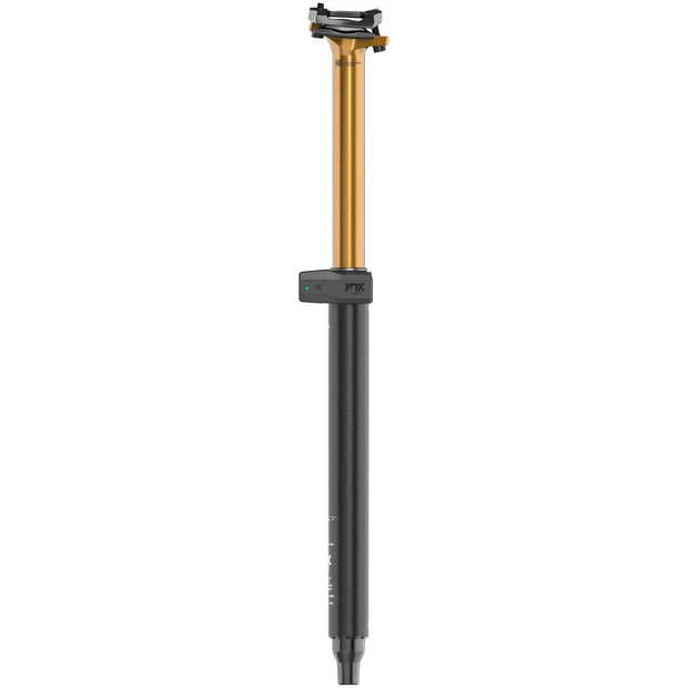 Fox Transfer Factory Neo Wireless Dropper Seatpost, Kashima, side view.