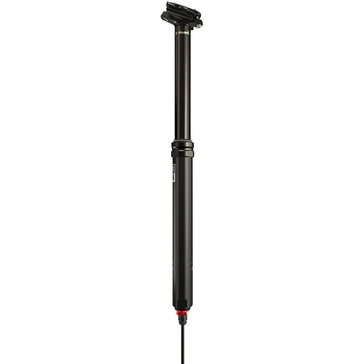 RockShox Reverb Stealth Dropper Seatpost - 31.6mm 125mm Black 1x Remote C1, flip-side view.