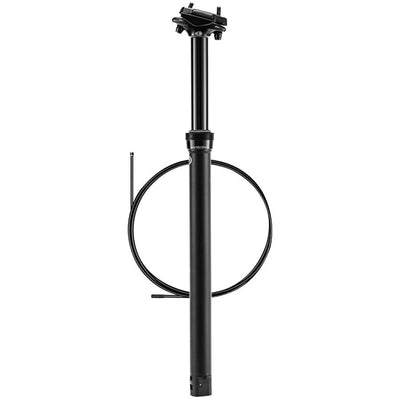 Crankbrothers Highline XC / Gravel Dropper Seatpost - 27.2, 100mm, Black, full view.