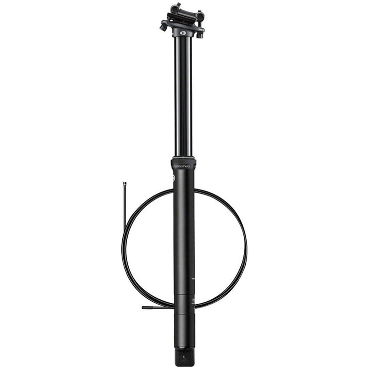 Crankbrothers Highline 7 Dropper Seatpost - 30.9, 150mm, Black, full view.