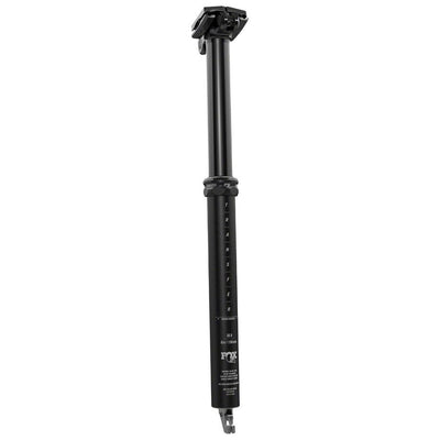 Fox Transfer SL Performance Elite Dropper Seatpost - 30.9, Internal Routing, Ano Black, full view.