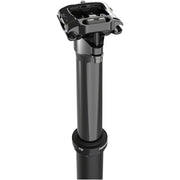 Fox Transfer SL Performance Elite Dropper Seatpost - 30.9, Internal Routing, Ano Black, rails view.