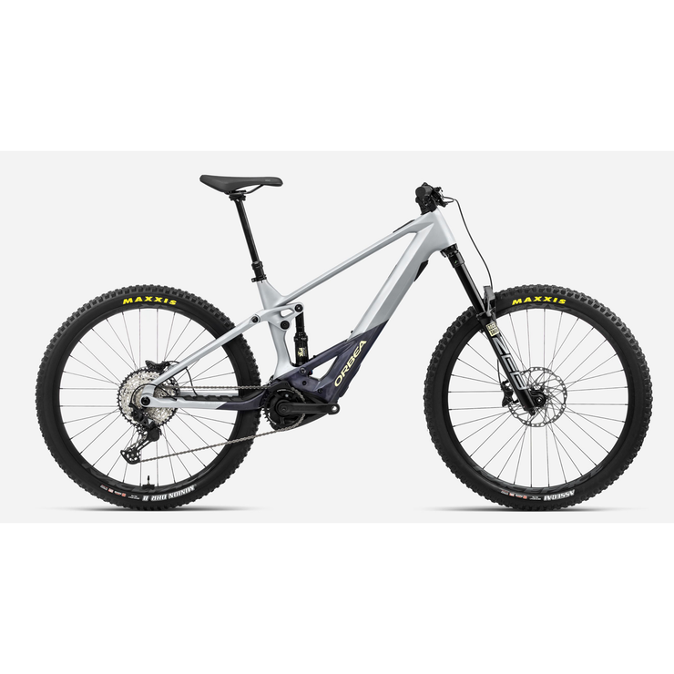 2024 Orbea Wild M20, Halo Silver, full view.
