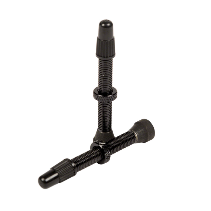 Stan's NoTubes Presta Valve Stem & Core, pair, Black