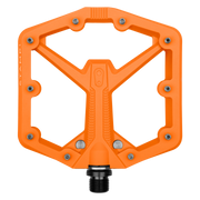 Crankbrothers Stamp 1 Gen 2 Pedal, orange, full view.