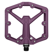 Crankbrothers Stamp 1 Gen 2 Pedal, purple, full view.