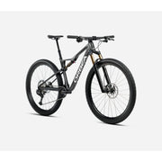 Mountain bike with 'Orbea' branding on a white background
