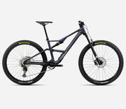 Mountain bike with Maxxis tires on a white background