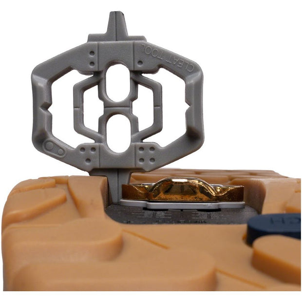 Crankbrothers Cleat Tool - Gray, detatched view.