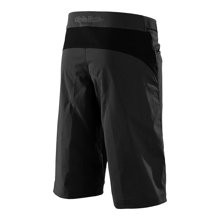 Troy Lee Designs Flowline Mountain Bike Shorts w/Liner, Black, back View