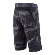 Troy Lee Designs Ruckus Short spray camo black back view